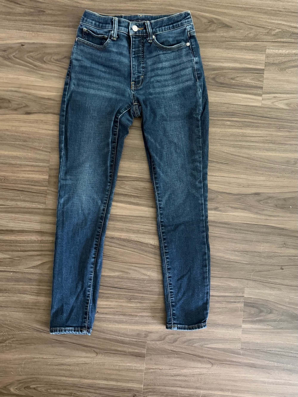 Lucky Brand Women's Skinny Jeans in Mid/Dark Blue